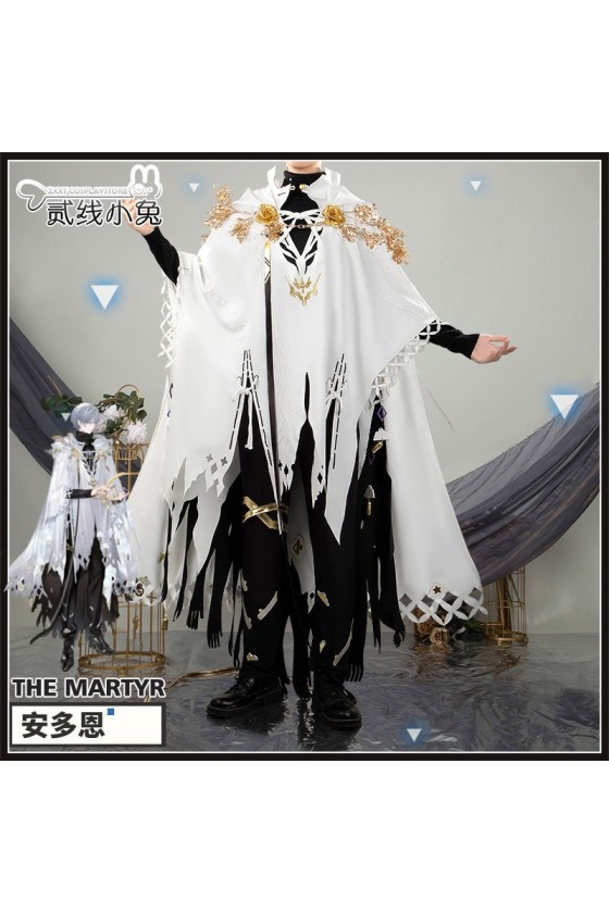 2XXT Cosplay Arknights Andoain The Martyr Caretaker Cosplay Costume